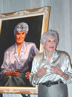 Marion P. Downs at 90